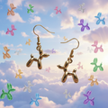 Balloon Dog Earrings Sky Fantasy