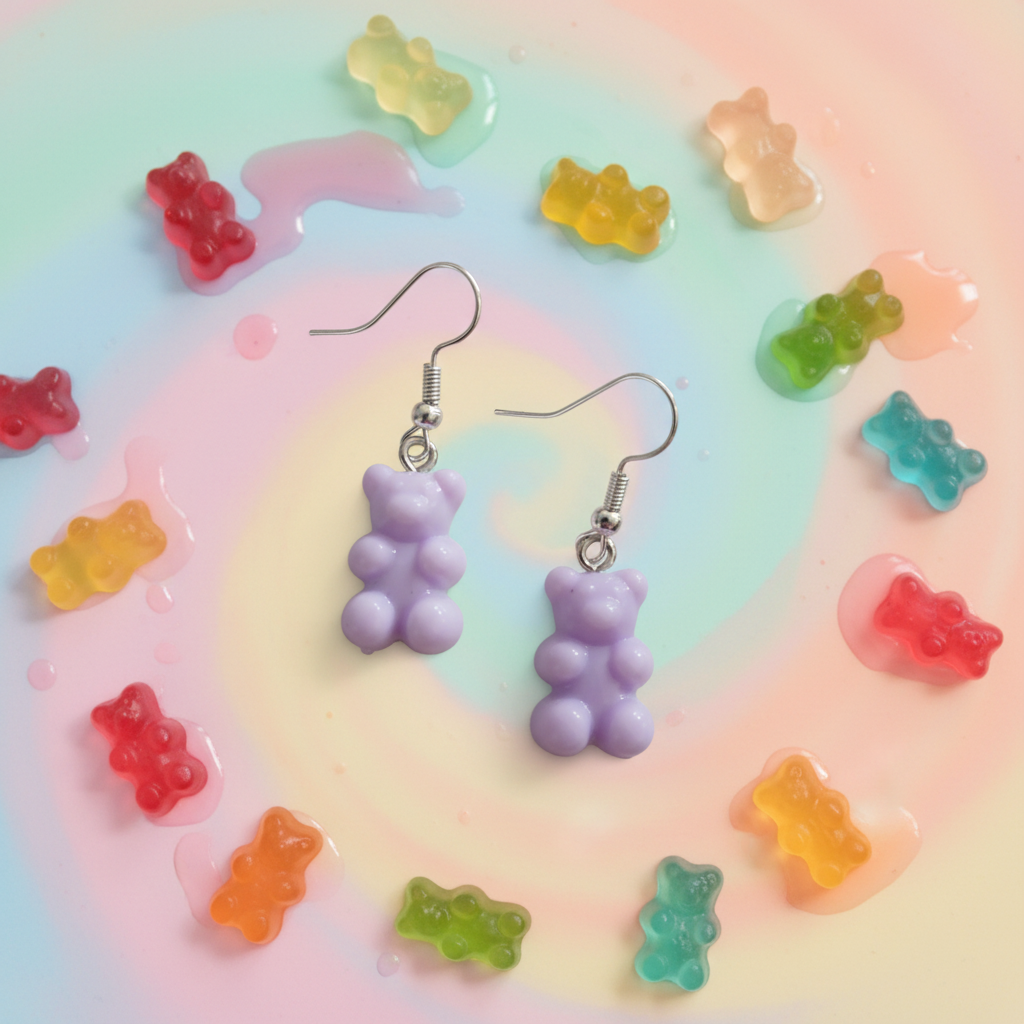Gummibär Ohrhänger – Streuung