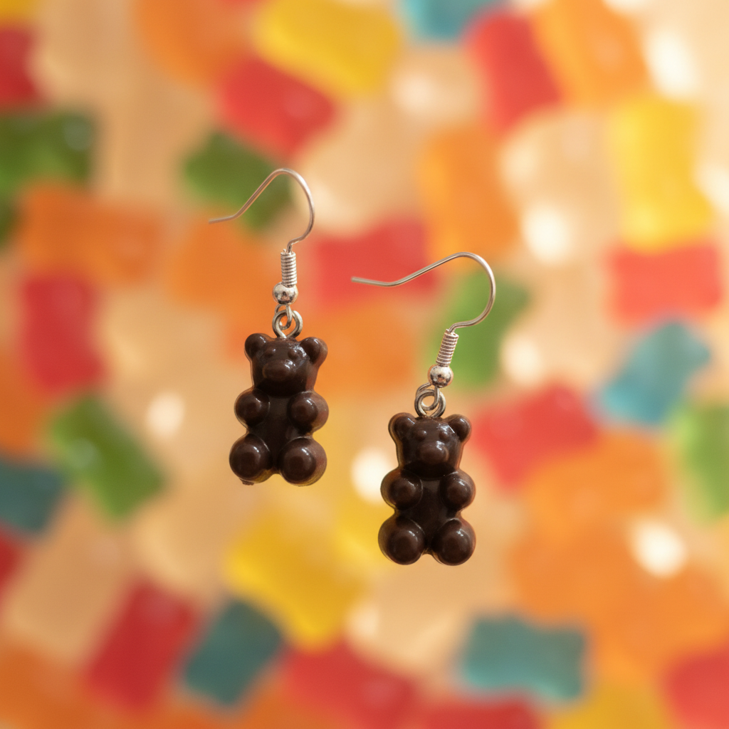 Gummibärchen Ohrhänger – Macro